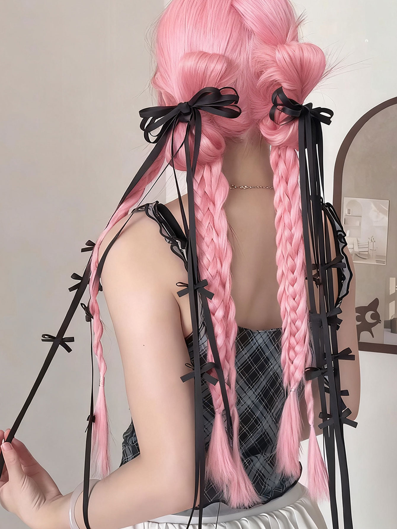 Ribbon Bow Gift - Harajuku Cute Long Ribbon Bow Hair