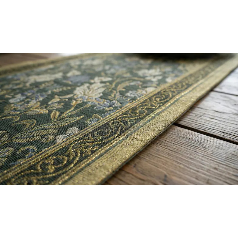 VIKAMA Art Deco Floral Table R - огляд і ціна Christmas Table Runner