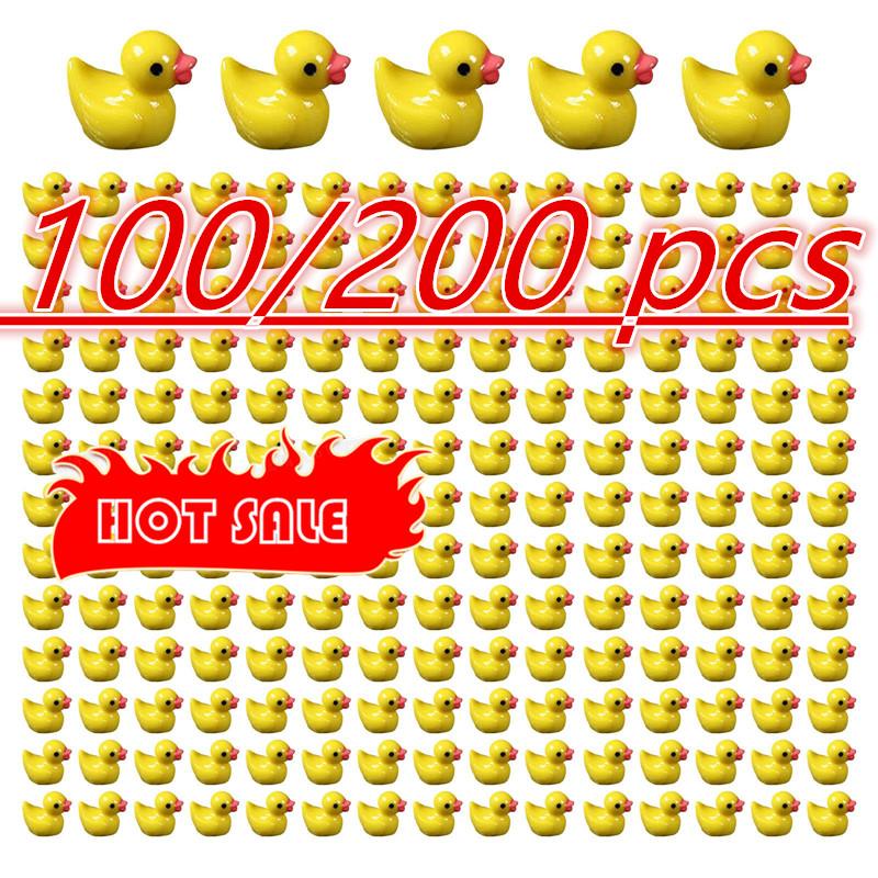100/200pcs Yellow Duck Ornamen - огляд і ціна Nutcracker Figurine