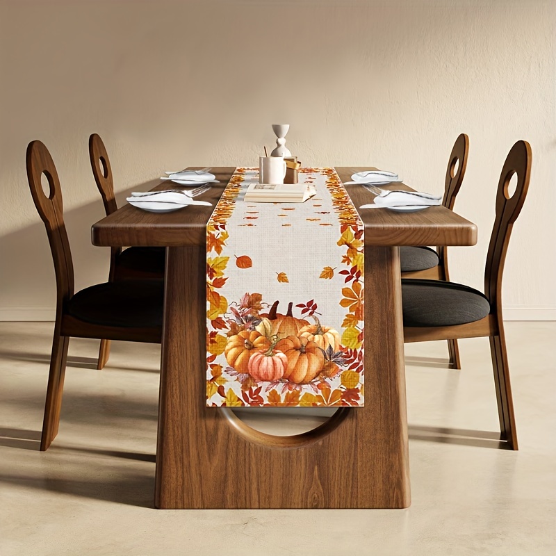 1pc Thanksgiving & Halloween T - огляд і ціна Christmas Table Runner