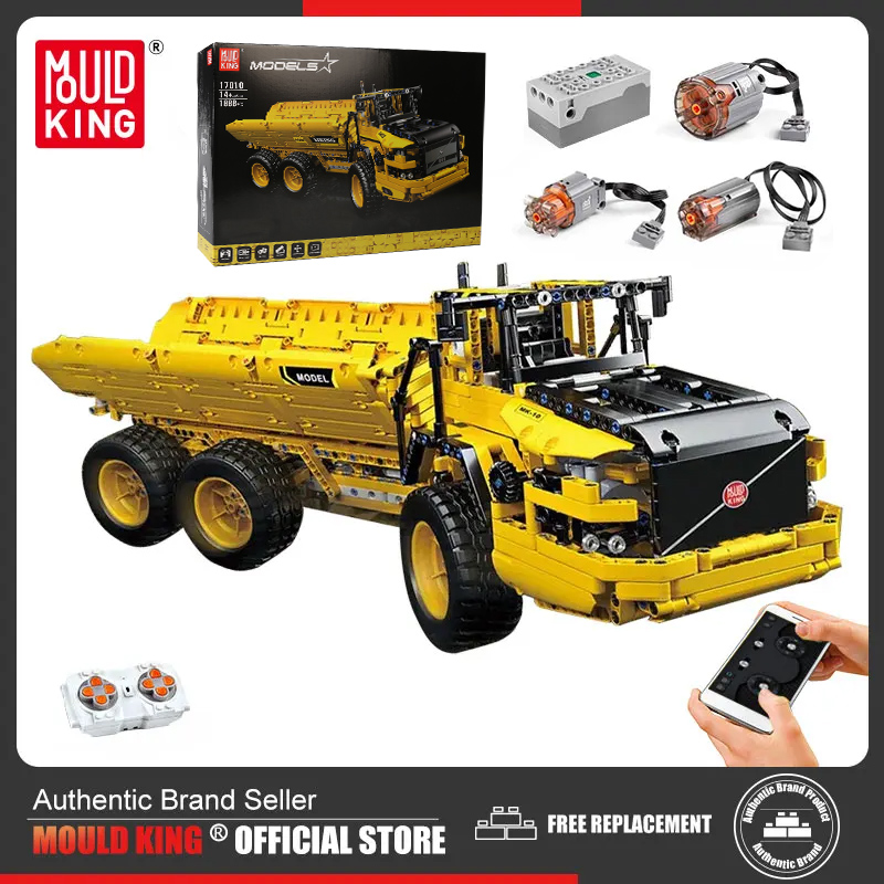 MOULD KING 17010 Technical Car - огляд і ціна Lego Set Technic