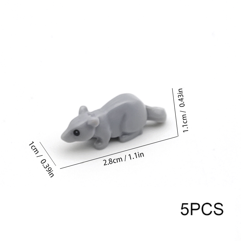 5pcs MOC City Animal Mouse Bui - огляд і ціна Lego Set City