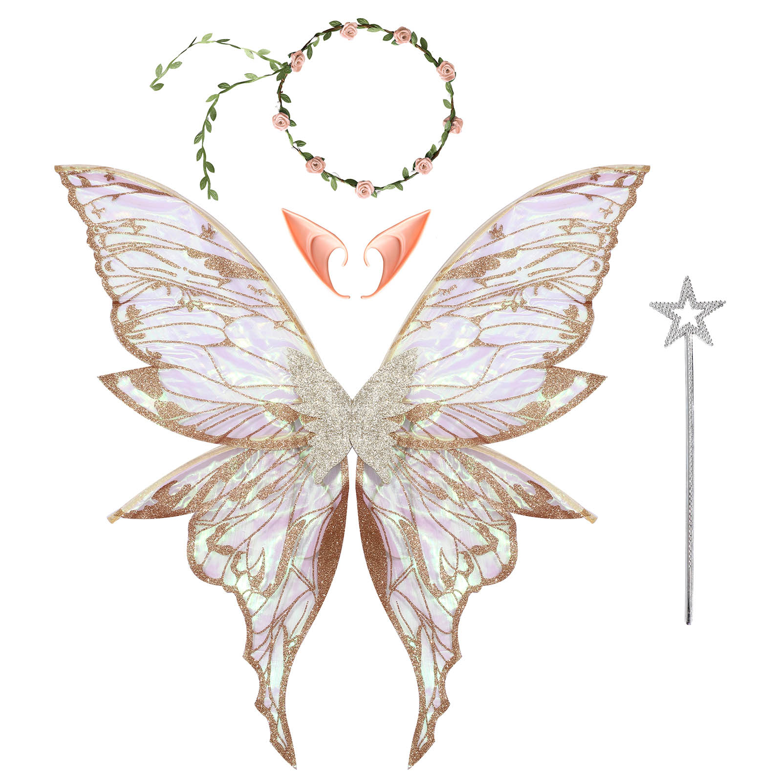 Butterfly Fairy Elf Costume Wi - огляд і ціна Elf Costume Christmas