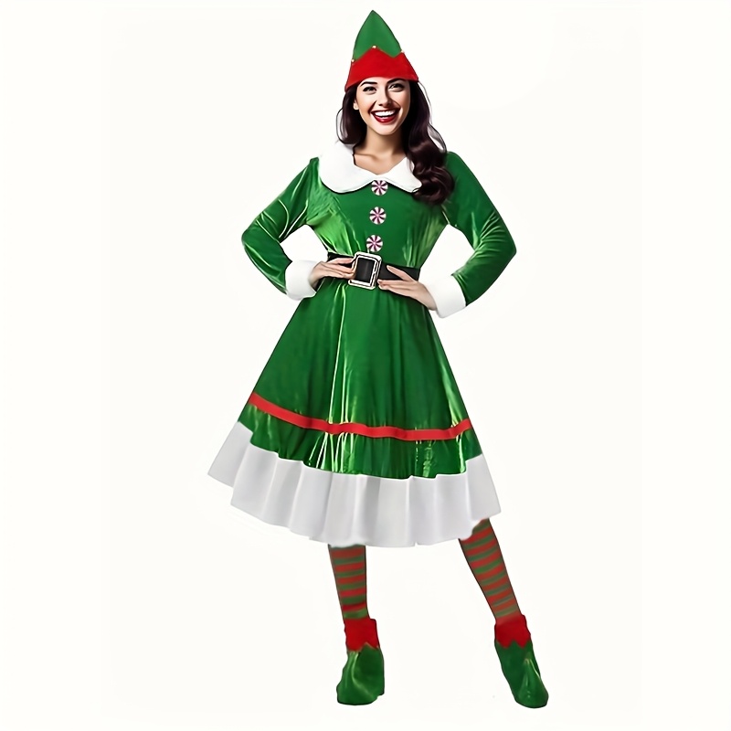 5pcs Christmas Elf Costume Set - огляд і ціна Elf Costume Christmas