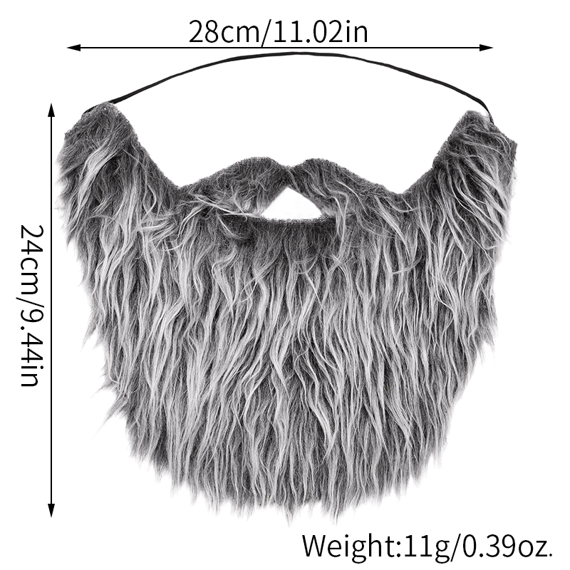 Fake Beard Mustache for Hallow - огляд і ціна Elf Costume Christmas