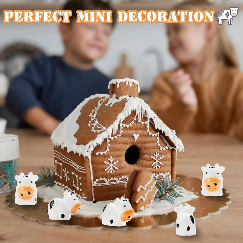 100Pc Mini Cow Figurines Resin - огляд і ціна Nutcracker Figurine